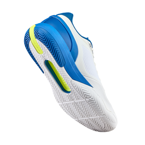 Wilson Rush Pro 5 Tennis Shoe Men - White/Blue Tennis Shoes Wilson