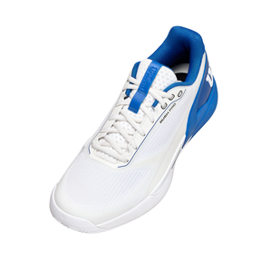 Wilson Rush Pro 5 Tennis Shoe Men - White/Blue Tennis Shoes Wilson