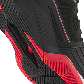 Wilson Rush Pro 4.5 Tennis Shoes Men - Black/Red Tennis Shoes Wilson