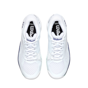 Wilson Rush Pro Ace Junior Tennis Shoe - White/Bay/Skipper Blue Tennis Shoes Wilson