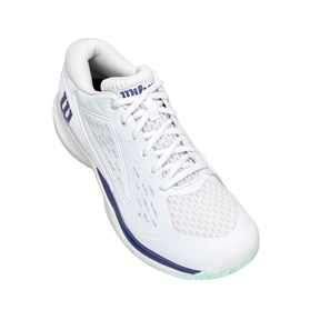 Wilson Rush Pro Ace Junior Tennis Shoe - White/Bay/Skipper Blue Tennis Shoes Wilson