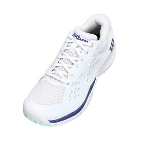 Wilson Rush Pro Ace Junior Tennis Shoe - White/Bay/Skipper Blue Tennis Shoes Wilson