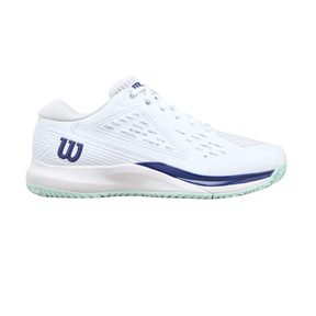 Wilson Rush Pro Ace Junior Tennis Shoe - White/Bay/Skipper Blue Tennis Shoes Wilson