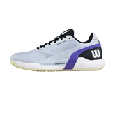Wilson Rush Pro 5 Clay Tennis Shoe Men - Grey Dawn/Black/Tender Yellow Grey Dawn Black Tender Yellow Tennis Shoes Wilson