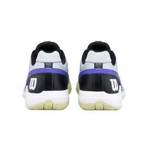 Wilson Rush Pro 5 Clay Tennis Shoe Men - Grey Dawn/Black/Tender Yellow Tennis Shoes Wilson