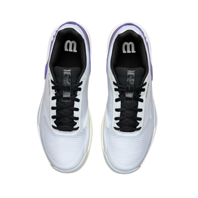 Wilson Rush Pro 5 Clay Tennis Shoe Men - Grey Dawn/Black/Tender Yellow Tennis Shoes Wilson