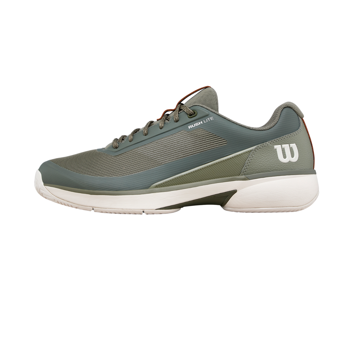 Wilson Rush Lite 5 Tennis Shoe Men - Vetiver/Tofu Vetiver Tofu Caramel Tennis Shoes Wilson