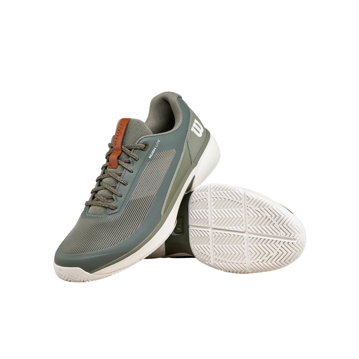 Wilson Rush Lite 5 Tennis Shoe Men - Vetiver/Tofu Tennis Shoes Wilson