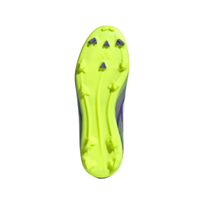 Adidas F50 League FG/MG Shoes Junior - Purple/White/Lemon shoes Adidas