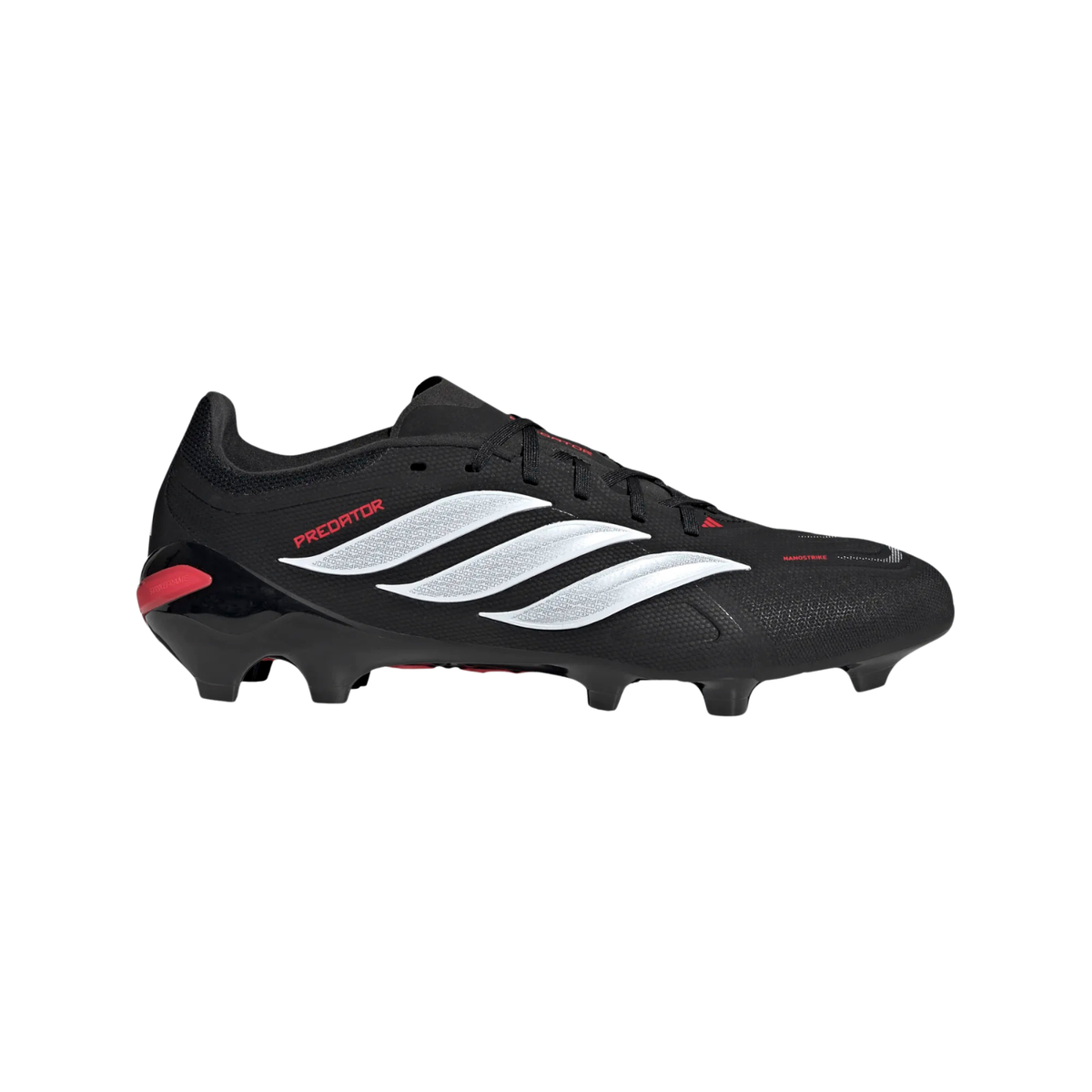 Adidas Predator League FG Football Boots - Black/White/Red shoes Adidas