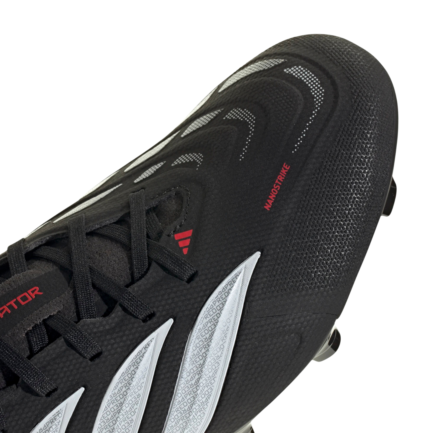 Adidas Predator League FG Football Boots - Black/White/Red Football Boots Adidas