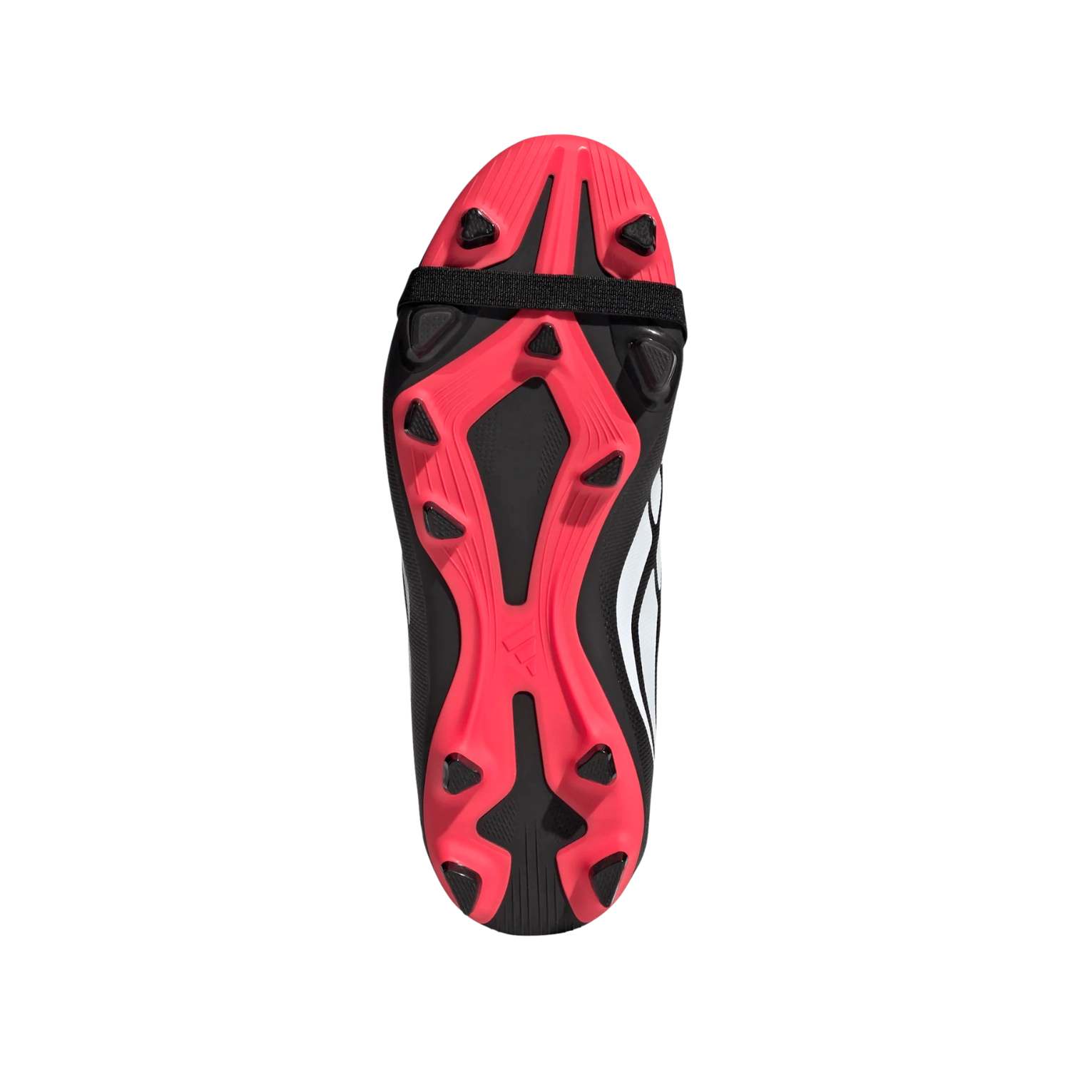 Adidas Predator Club FT FG Football Boots Kids - Black/White/Red shoes Adidas
