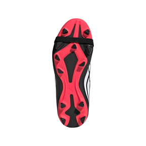 Adidas Predator Club FT FG Football Boots Kids - Black/White/Red shoes Adidas