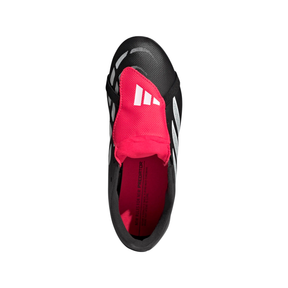 Adidas Predator Club FT FG Football Boots Kids - Black/White/Red shoes Adidas