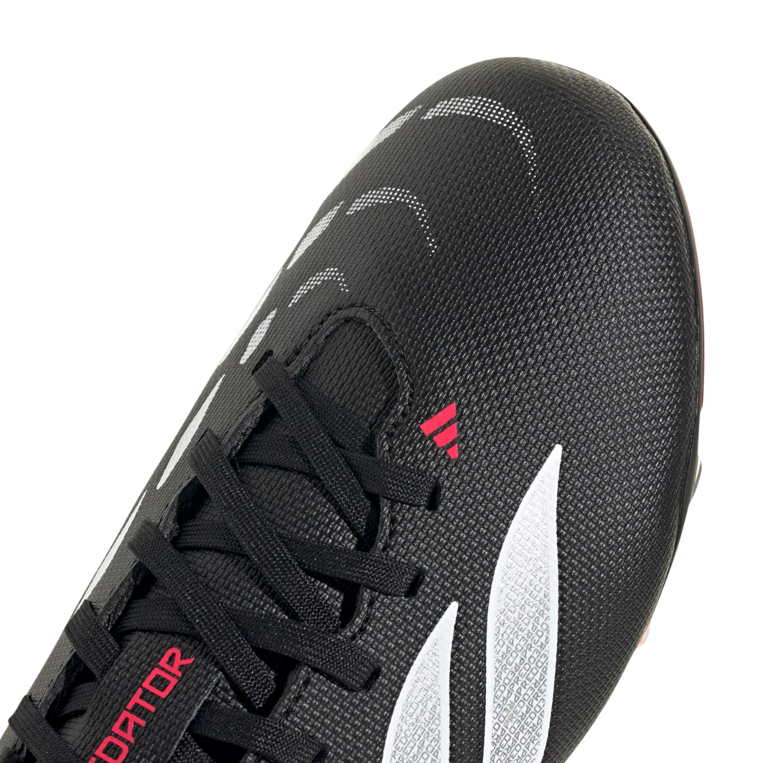 Adidas Predator Club FG/MG Junior - Black/White/Red shoes Adidas