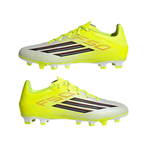 Adidas F50 Club FG/MG Football Boots - Yellow/Black/Red shoes Adidas