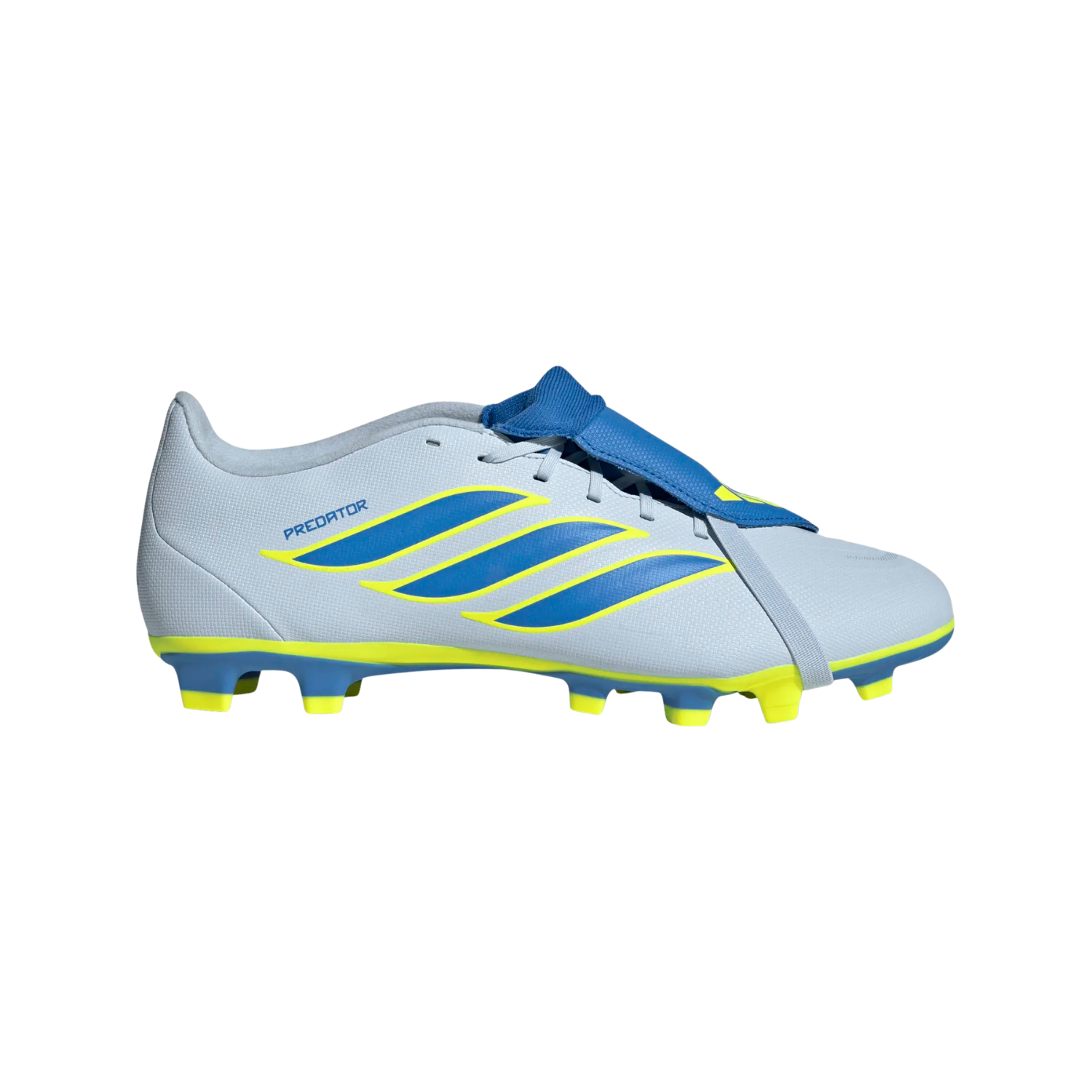Adidas Predator Club FT FG Football Boots - Crystal Sky/Blue/yellow Football Boots Adidas