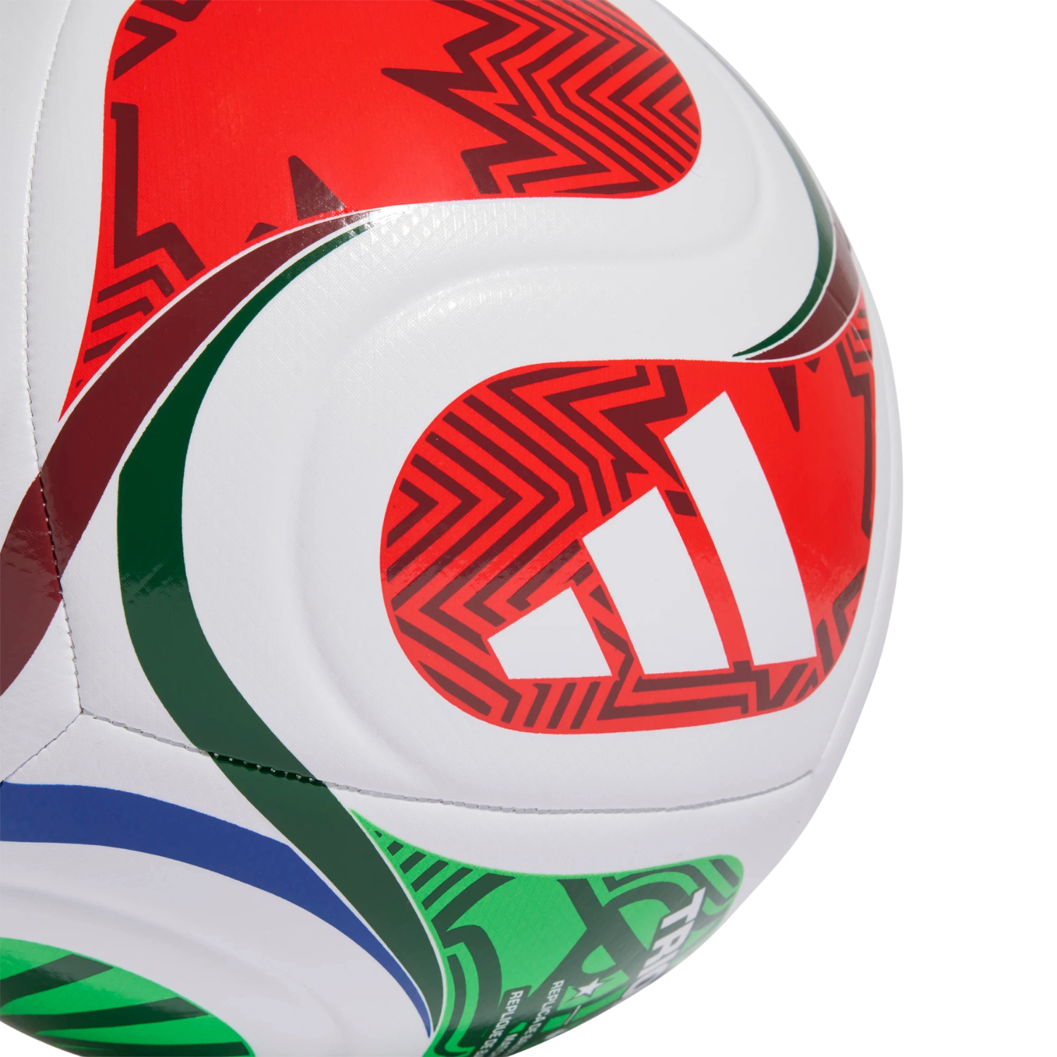 Adidas Trionda WC Training Ball - White/Red/Blue Accessories Adidas