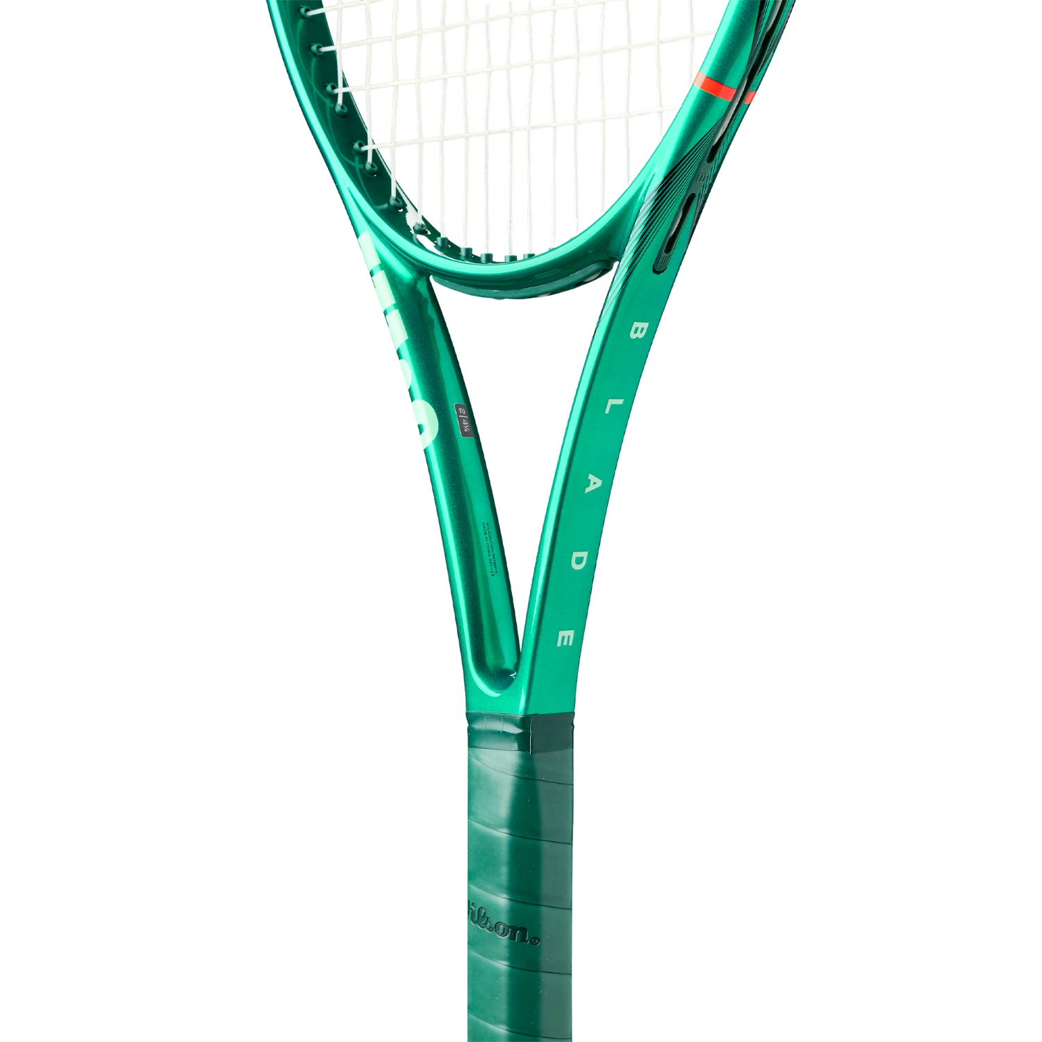 Demo Wilson Blade 100L V10 2026 Tennis Racket - Green Demo Tennis Wilson