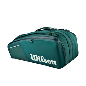Wilson Blade V10 15Pk Racket Bag 2026 - Green Luggage Wilson