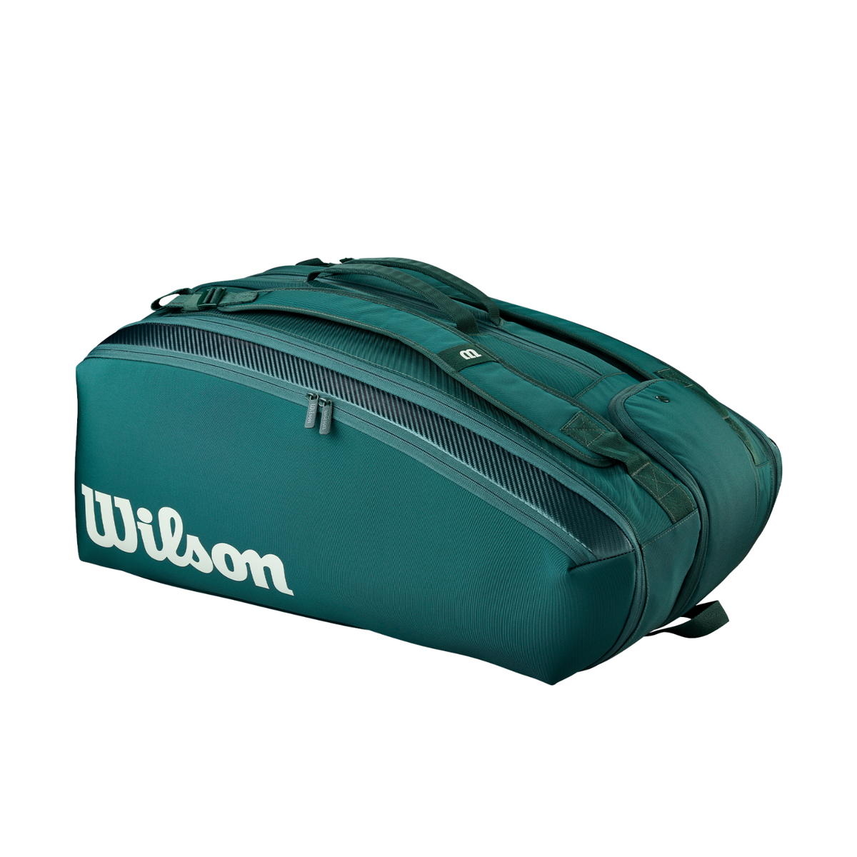 Wilson Blade V10 15Pk Racket Bag 2026 - Green Green 15 Rackets Luggage Wilson