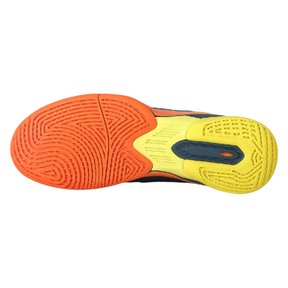 Victor A610IV B Badminton Shoes Unisex - Navy Blue/Orange/Yellow Badminton Shoes Victor