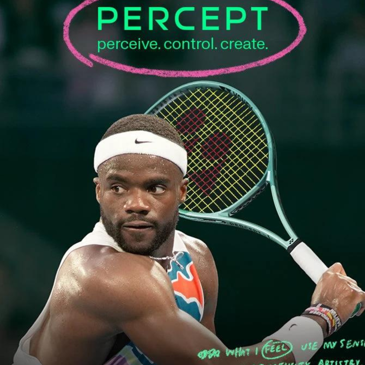 Demo Yonex Percept 97D 320g Unstrung Tennis Racket Demo Tennis Yonex