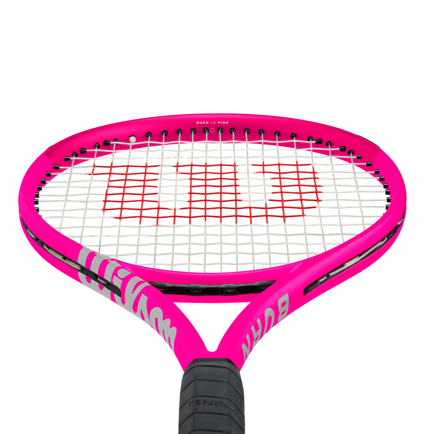 Wilson Burn Pink 105S V6 Tennis Racket 265g - Pink Tennis Rackets Wilson