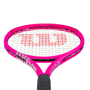 Wilson Burn Pink 105S V6 Tennis Racket 265g - Pink Tennis Rackets Wilson