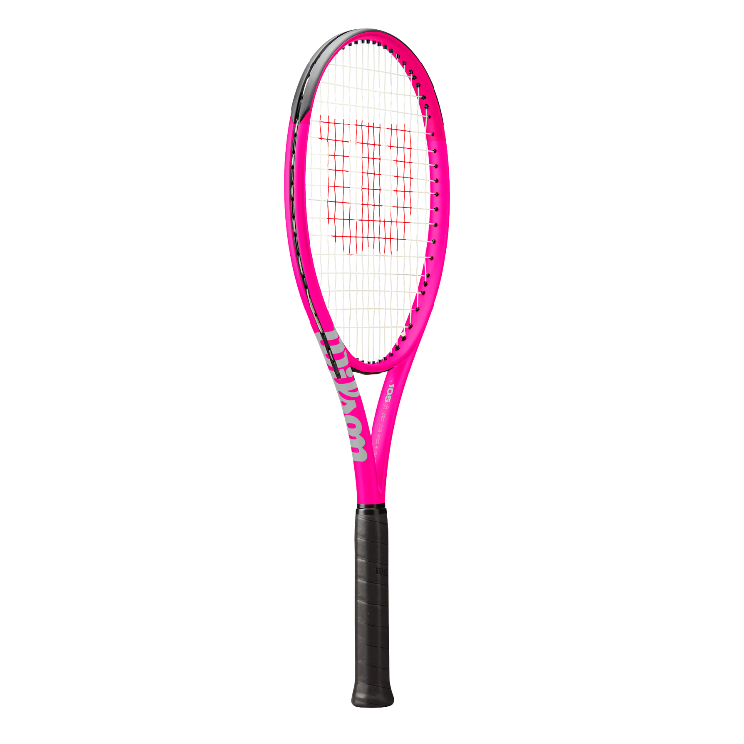 Wilson Burn Pink 105S V6 Tennis Racket 265g - Pink Tennis Rackets Wilson