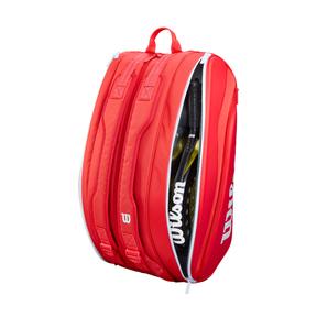 Wilson Super Tour Red Padel Bag 2026 - Red Luggage Wilson