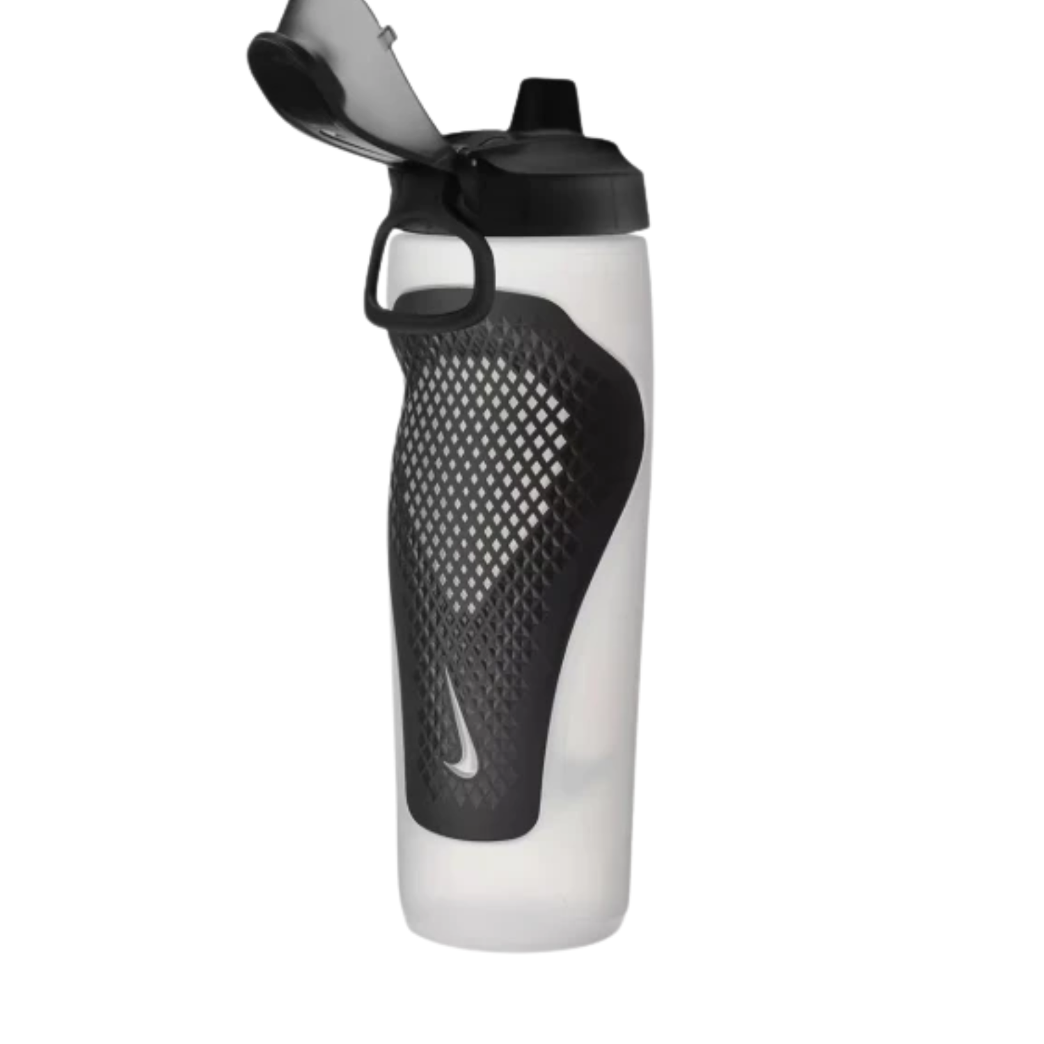 Nike Refuel Bottle Locking Lid 24oz - Natural/Black Accessories Nike