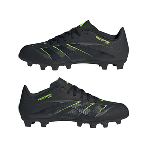 Adidas Predator Club FG/MG Football Shoe Unisex - Black/Lemon shoes Adidas
