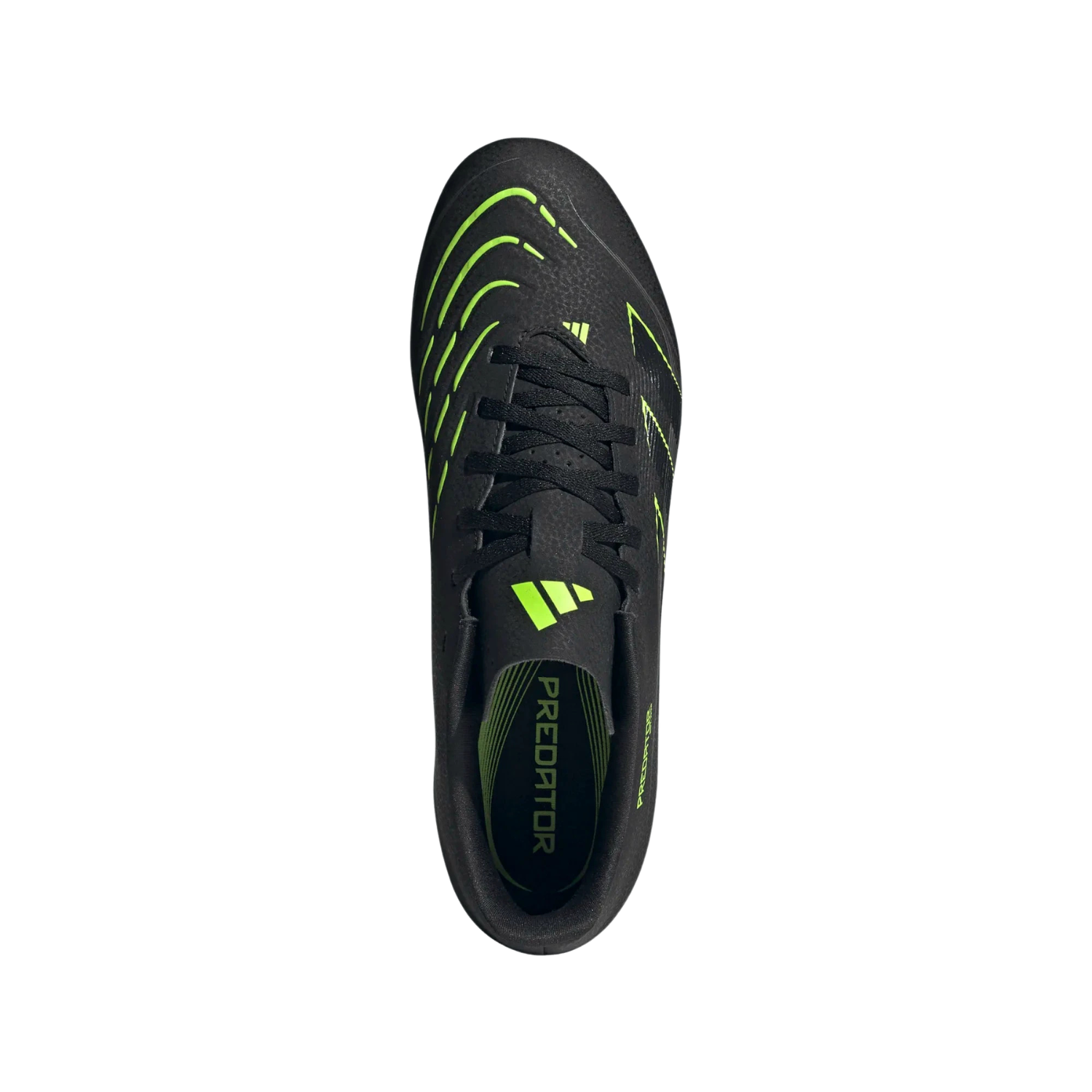 Adidas Predator Club FG/MG Football Shoe Unisex - Black/Lemon shoes Adidas