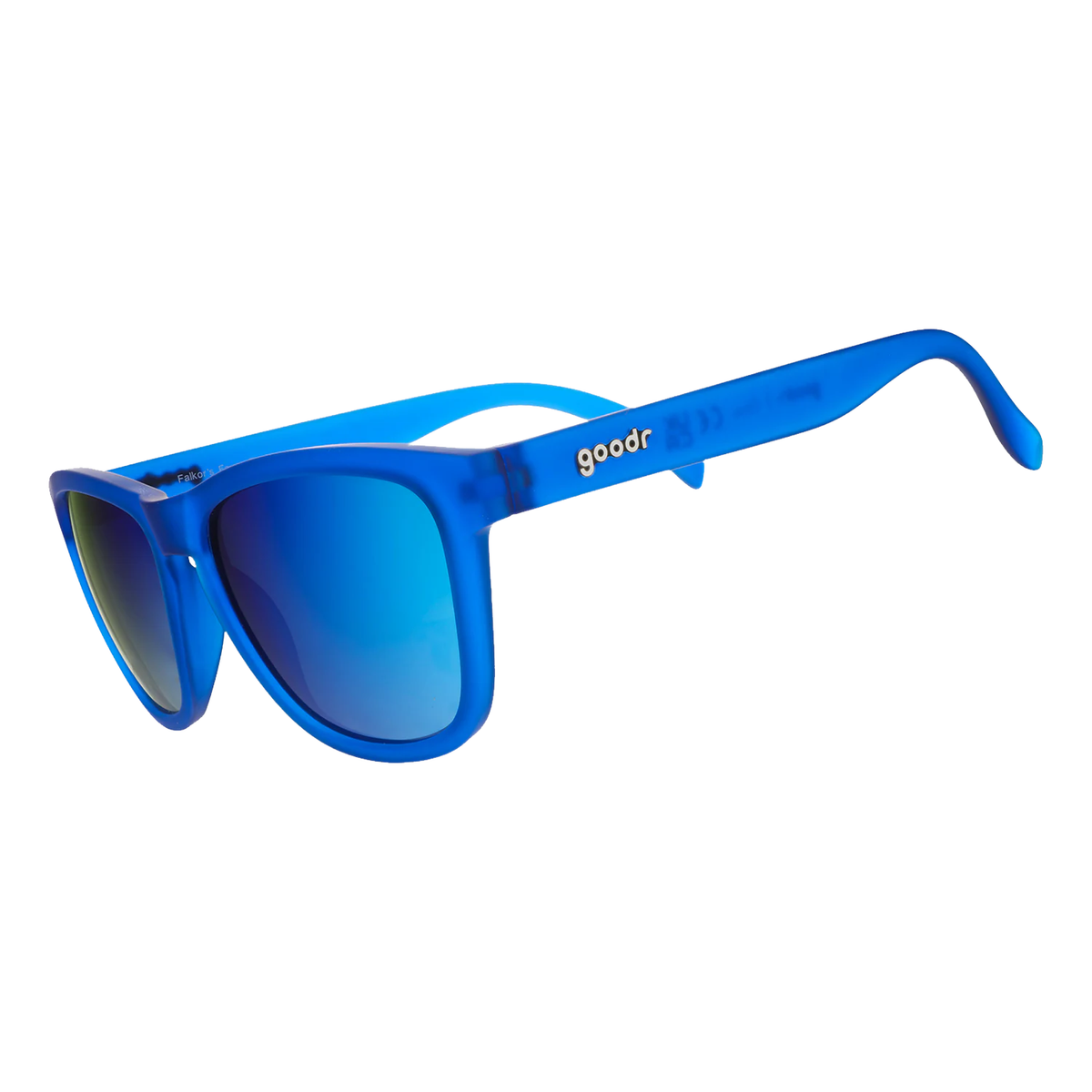 Goodr OG Falkors Fever Dream Sunglasses - Blue Blue One Size Accessories OG
