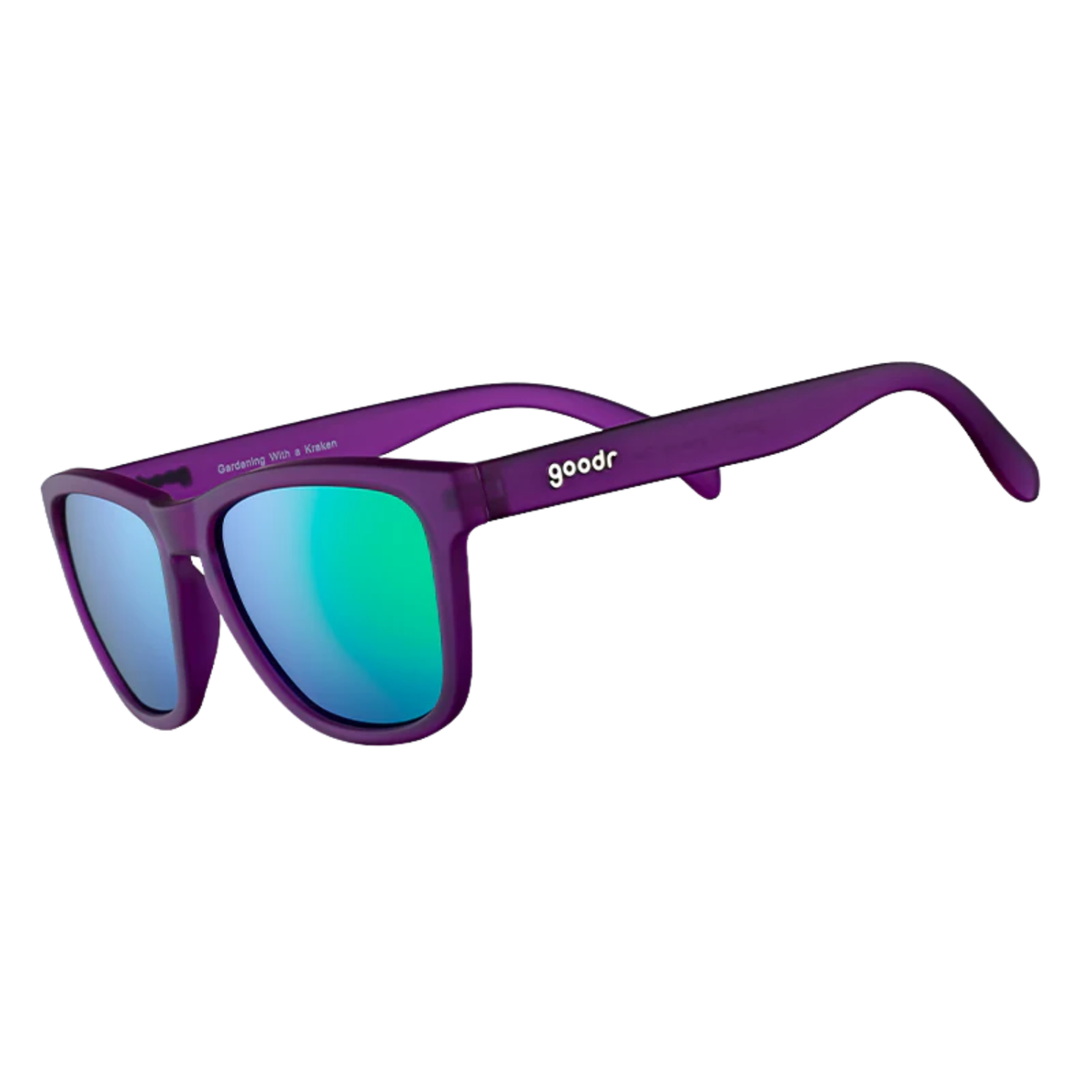 Goodr OG Gardening With A Kraken Sunglasses - Purple Purple One Size Accessories OG