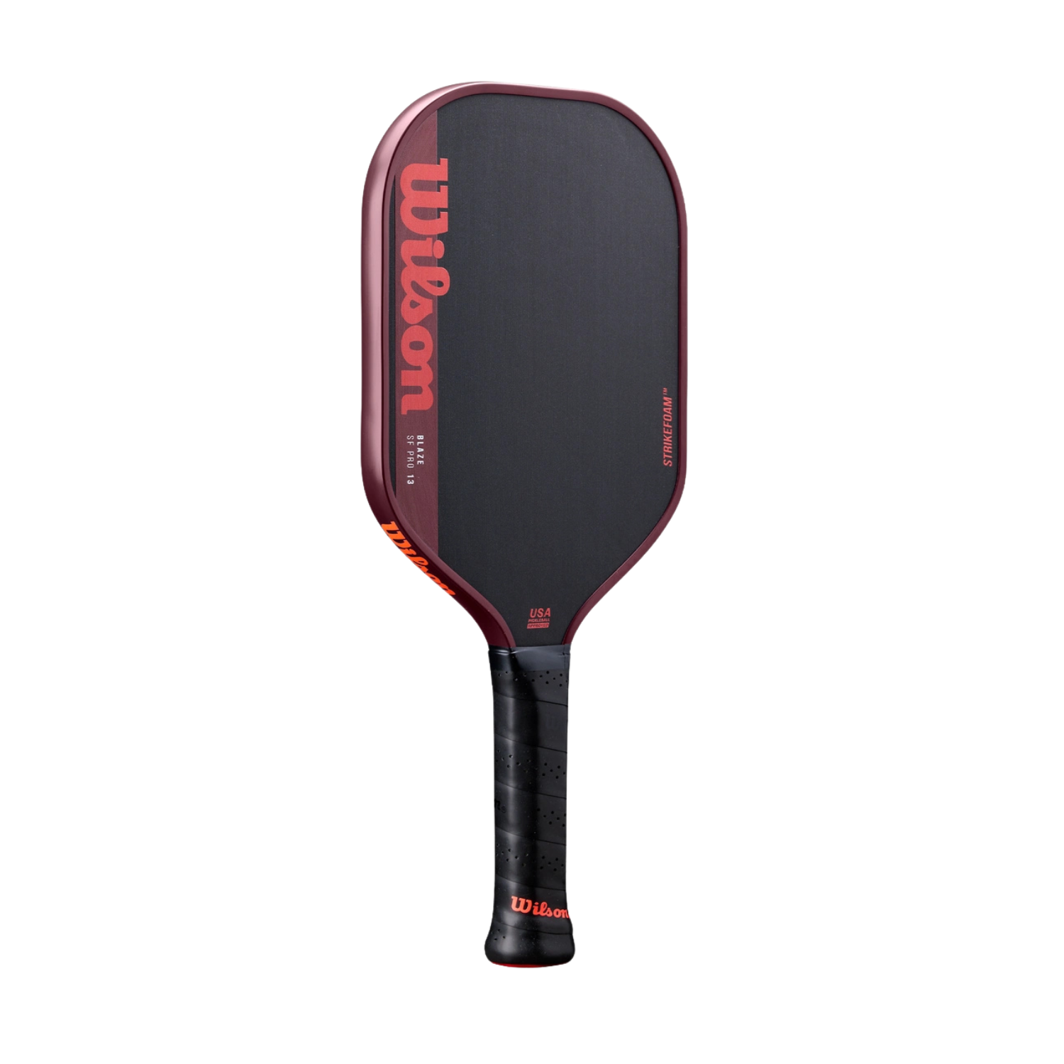 Wilson Blaze SF Pro 13 2026 Pickleball Paddle - Black/Red Pickleball Paddle Wilson