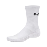 Under Armour Performance Cotton 3Pk Crew Socks Unisex - White White Clothing Under Armour