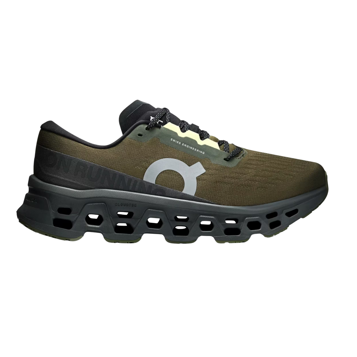 On Running Cloudmonster 3 Running Shoe Men - Olive/Eclipse Running Shoes On Running