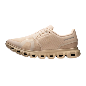 On Running Cloud 6 Running Shoe Women - Sand Sand Sand Running Shoes On Running