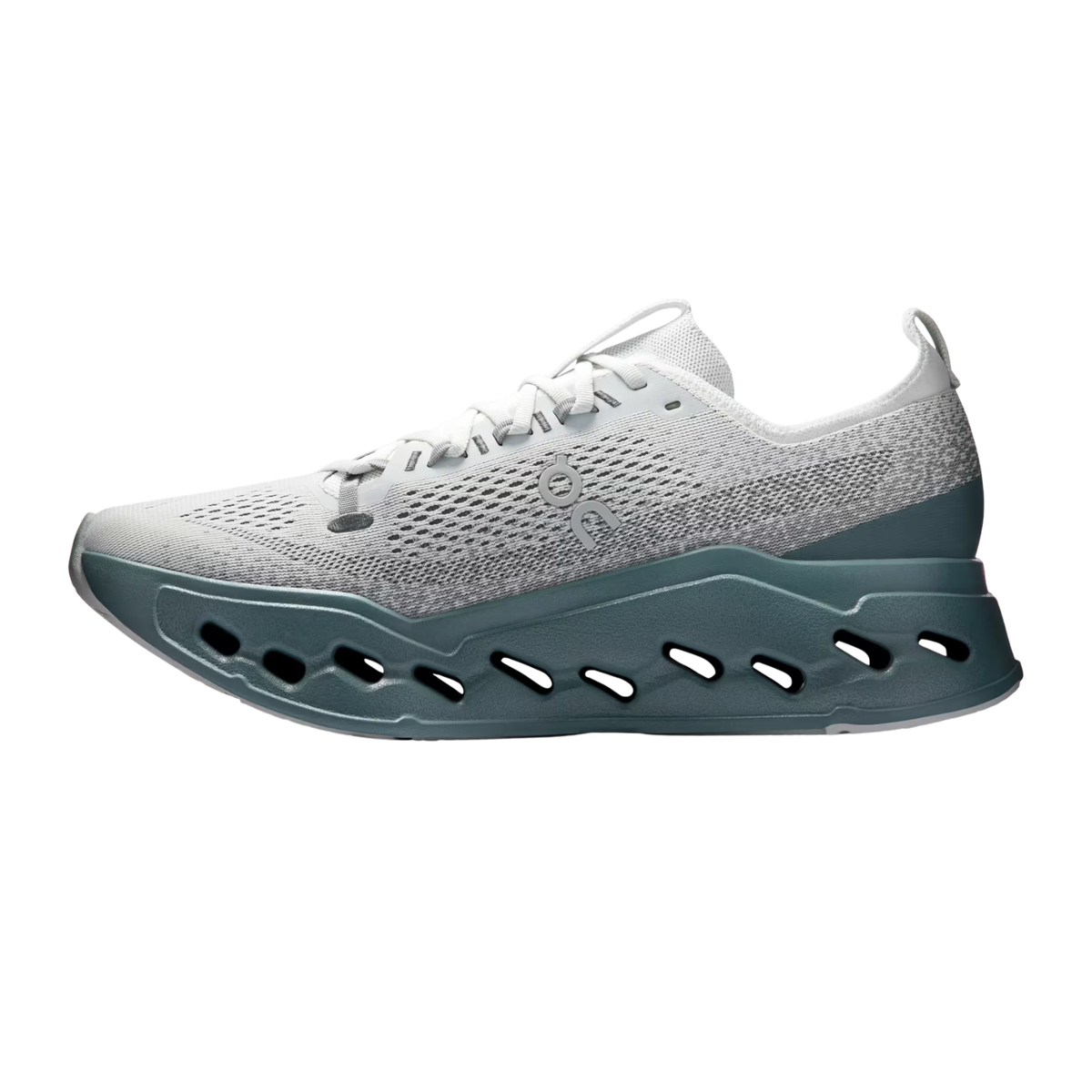 On Running Cloudsurfer Max Running Shoe Men - Iceberg/Olive Iceberg Olive Running Shoes On Running