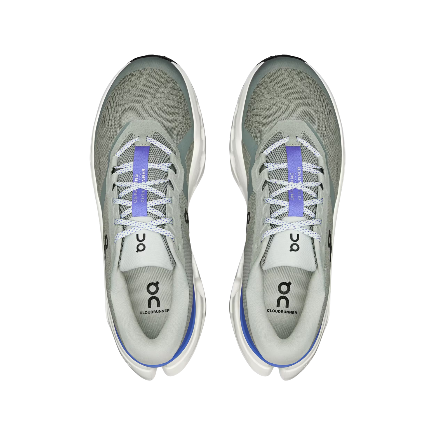 On Running Cloudrunner 3 Running Shoe Men - Tin/Iceberg Running Shoes On Running