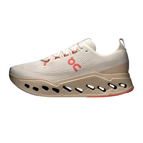 On Running Cloudsurfer Max Running Shoe Women - Ivory/Salmon Ivory Salmon Running Shoes On Running
