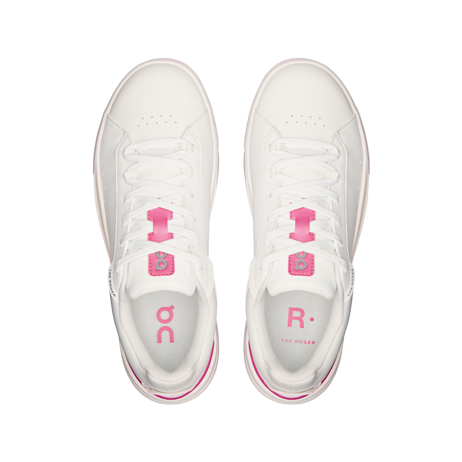 On RunningThe Roger Advantage Tennis Shoes Women - White/Pink Tennis Shoes On Running