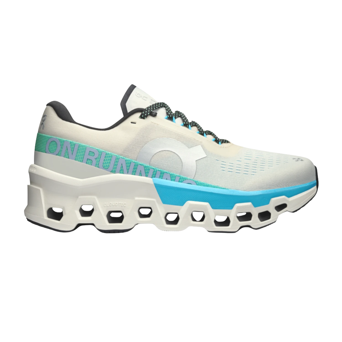 On Running Cloudmonster 2 Running Shoes Women - Cream/Horizon Running Shoes On Running