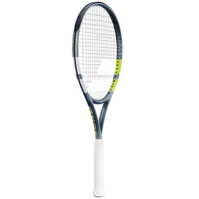 Babolat Evo Aero Lite 2026 Tennis Racket Strung - Grey/Yellow Tennis Rackets Babolat