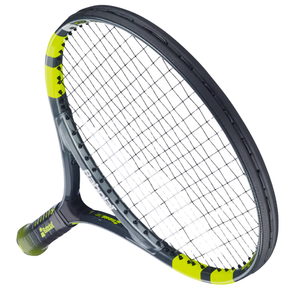 Babolat Carlitos Junior 25 2026 Badminton Racket Strung - Grey/Yellow Tennis Rackets Babolat