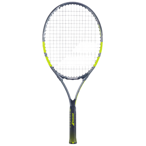 Babolat Carlitos Junior 25 2026 Badminton Racket Strung - Grey/Yellow Grey Yellow 25" Tennis Rackets Babolat