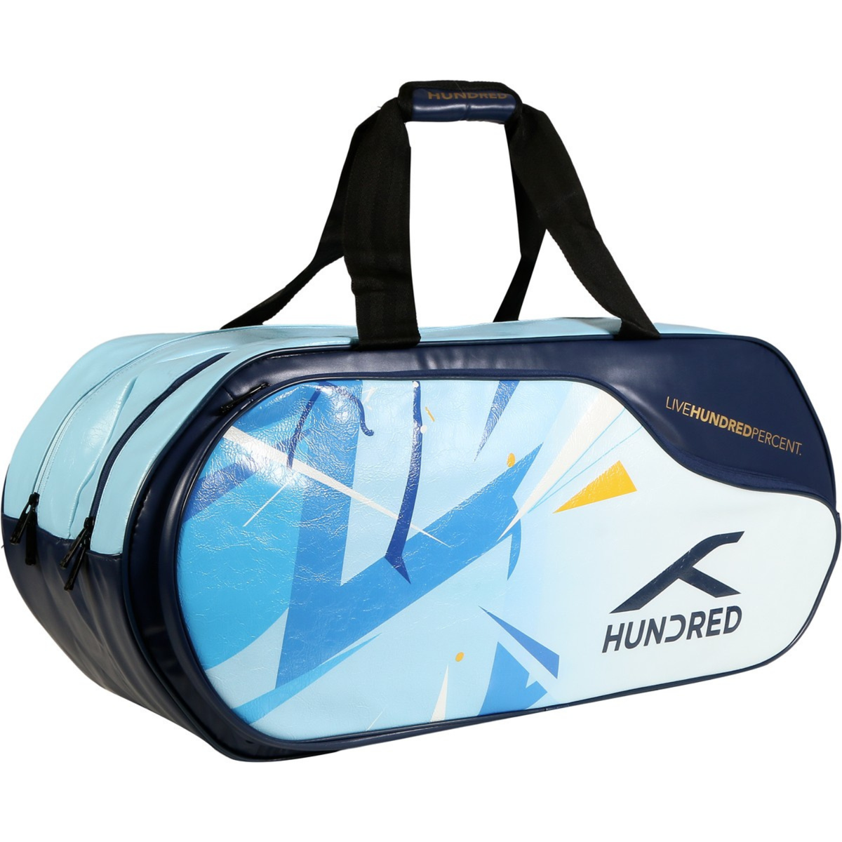 Hundred Trailblazer Badminton Kit Bag - Blue/Black Luggage Hundred