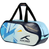 Hundred Trailblazer Badminton Kit Bag - Blue/Black Navy Tournament Bag Luggage Hundred